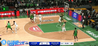很可惜！李晓旭掩护犯规在先 张镇麟后扔进三分无效！